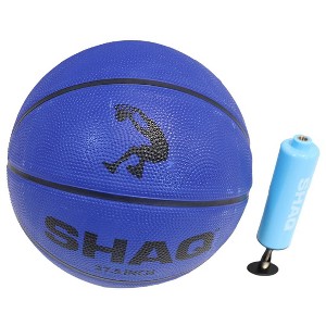 SHAQ Junior 27.5" Basketball Size 5 with Mini Pump Youth Basketball for Kids Outdoor Basketball Indoor Basketball SHAQ Youth Basketball Equipment - 1 of 3