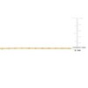 EVERLY JEWELRY | Yellow Plated Sterling Silver Bead Chain Necklace - 24 in - 4 of 4