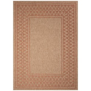 Liora Manne Sahara Border Indoor/Outdoor Rug.. - 1 of 4