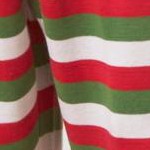 red white & green
