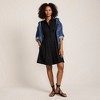 Lands' End Women's Cambric Above the Knee Shirt Dress - 4 of 4