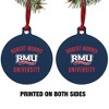 Robert Morris University Colonials Logo Aluminum Holiday Christmas Tree Ornament - 2 of 4