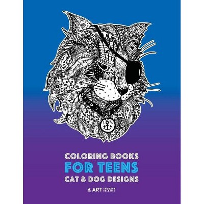 Coloring Books For Teens - by  Art Therapy Coloring (Paperback)