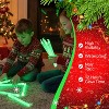 Christmas Glow Sticks, 6" Glow in the Dark Gift Toys & Party Favors for Kids, 12Hr Use Light Stick Toy, Christmas Holiday Gifts & Emergency Use, 25Pcs - 2 of 4