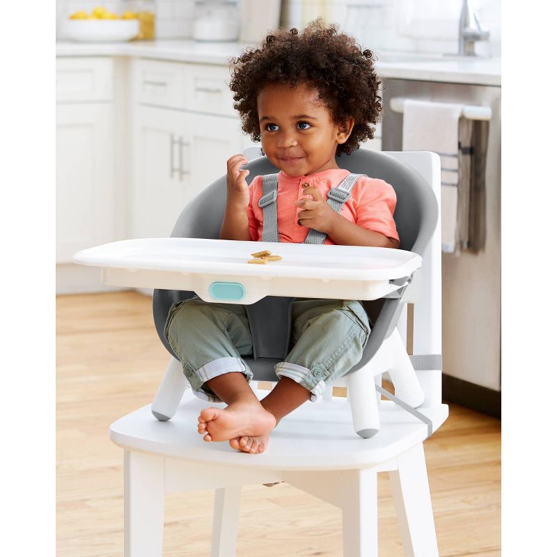 Skip Hop EON 4-in-1 High Chair - Gray/white, 4 of 12