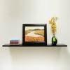 InPlace 48" Slim Floating Shelf Wall Mounted Hidden Brackets Black: MDF, Includes Mounting Hardware, 1 Shelf - 2 of 4