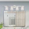 Livex Lighting Manhattan 4 - Light Vanity in  Brushed Nickel - 2 of 4