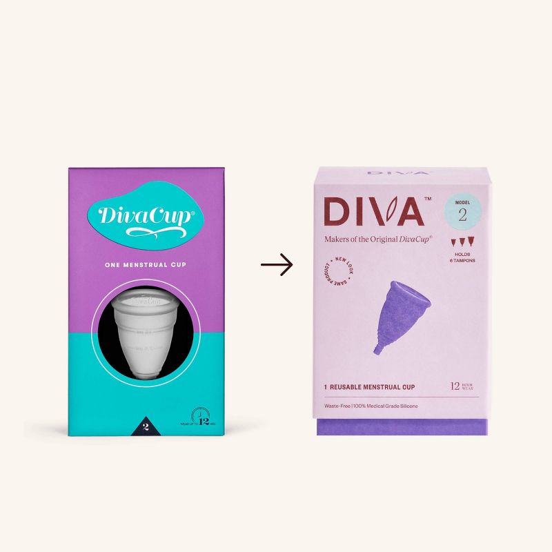 DivaCup Model 2 Reusable Menstrual Cup, 6 of 13