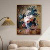 Art Remedy Jan van Huysum - A Delft Vase with Flowers Vintage Classic Roses Wall Art Framed - 2 of 4