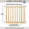 Ingenuity The Doorway 36S Series Custom Collection Safety Pet and Baby Gate - Natural Wood - 4 of 4