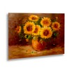 Masters Fine Art 'Sunflowers Still Life' Floating Brushed Aluminum Art - 2 of 4