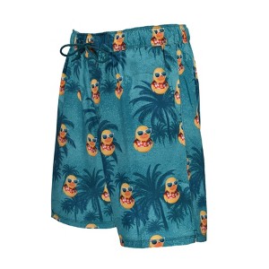 U.S. Apparel Men's 7" Vacation Ducky Bathing Suit - 1 of 4