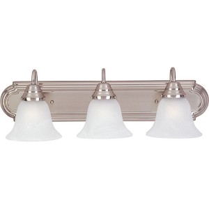 Maxim Lighting Essentials - 801x 3 - Light Vanity in  Satin Nickel - 1 of 2