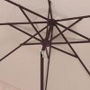 Elegant Valance 11Ft Round Umbrella - PAT8106 - Safavieh - 3 of 4
