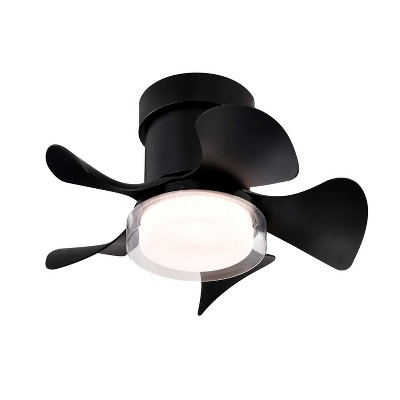BestParts Modern Ceiling Fan with LED Light - Black Finish, 3-Speed Control, Easy Installation, Energy Efficient