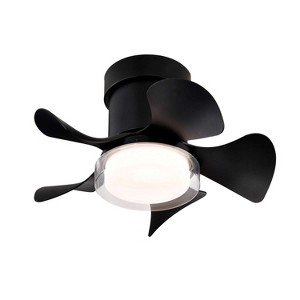 BestParts Modern Ceiling Fan with LED Light - Black Finish, 3-Speed Control, Easy Installation, Energy Efficient - 1 of 4