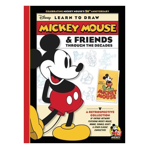 Learn To Draw Mickey Mouse Amp Friends Through The Decades