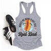 Simply Sage Market Me Wants A Hot Dog Real Bad Cartoon Racerback Tank - 4 of 4