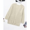 Girls Long Sleeve Cardigan Sweaters Open Front Cable Knit Chunky Cardigans Kids Oversized Cute Outerwear Coat - 2 of 3