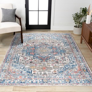 Manisa Vintage Medallion Area Rug  - JONATHAN Y - 1 of 4