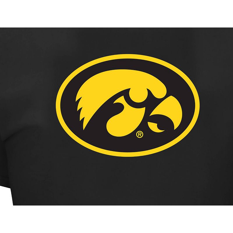 NCAA Iowa Hawkeyes Men's Big and Tall Logo Short Sleeve T-Shirt, 3 of 4