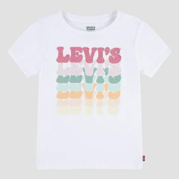Levi's® Girls' Short Sleeve Retro T-Shirt - White