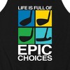 Men's - Instant Message - Life is Full of Epic Choice Golf Graphic Tank Top - 2 of 4