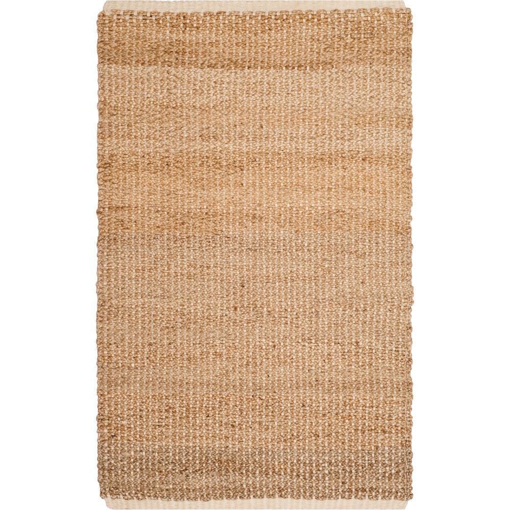 3'x5' Solid Woven Accent Rug Ivory/Natural - Safavieh