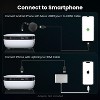 Mini Paaaawaters Projector, NICPOW Portable Outdoor Movie Projector with Tripod, 1080P and 200" Supported Small Projector Compatible with TV Stick - 4 of 4