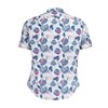 Burnside Men's Tropical Hawaiian Print Shirt | Blue Palm Leaf  X-large - 2 of 3