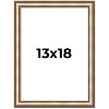 PosterPalooza | Refined Silver Picture Frame - UV Acrylic, Foam Board Backing, Hanging Hardware - 2 of 4