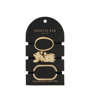 Kristin Ess The Modern Hair Ties - 3ct - 1 of 4