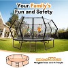 BCAN16FT Trampoline Outdoor with Enclosure for Kids Adults, ASTM Approved, Recreational Trampolines with Ladder for Kids-2025 - 3 of 4