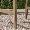 APRILSOUL39.00"Outdoor Weather Resistant Acacia Wood Adirondack Dining Chairs (Set of 2) - 3 of 4