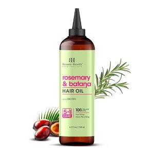 Botanic Hearth Rosemary and Batana Hair Oil for Strengthening Hair- 6.7 fl oz - 1 of 4