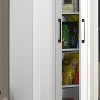 NicBex File Cabinet with Fully Transparent Glass Door,Office Cabinet with Spacious Tier-Shelving Design,Filing Cabinet for Home Office - 3 of 4
