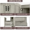 Home Imports Emporium 40” Extra Wide Multipurpose Bedroom Storage Cabinet, 71” Tall Pantry Storage Cabinet with Adjustable Shelves - 3 of 4