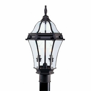 Livex Lighting Fleur De Lis 2 - Light Post Light in  Bronze - 1 of 2