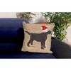Liora Manne Frontporch Holiday Indoor/Outdoor Pillow.. - 4 of 4