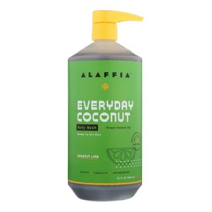 Alaffia Everyday Coconut Body Wash - 32 fz - 1 of 4