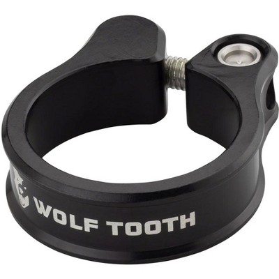 Wolf Tooth Seatpost Clamp- Black Diameter: 36.4