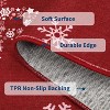 Christmas Snowflake Area Rug 2'x3' Rug Washable Non Slip for Entryway - 4 of 4