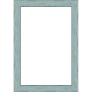 Amanti Art Sky Blue Rustic Framed Magnetic Dry Erase Board - 1 of 4