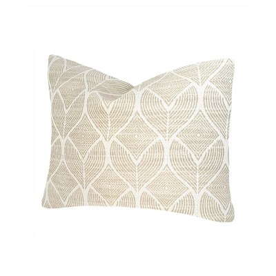 Cool Tropics Beige Indoor Outdoor Pillow
