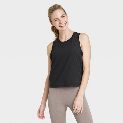 90 Degree By Reflex Womens Ribbed Seamless Calista Tank With Built