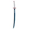 Demon Slayer: Kimetsu no Yaiba™ Kids' Giyu Tomioka Halloween Costume Sword - Blue - One Size Fits Most - 2 of 2