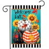 Briarwood Lane Fall Garden Flag 12x18 For Outdoor Perfectly Patterned Pumpkins For Fall Garden Flag Flags For Outside - 2 of 4
