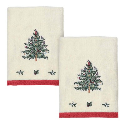 Spode� Christmas Tree 2-Pack Hand Towel Set