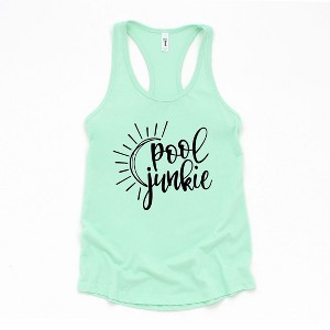 Simply Sage Market Women's Pool Junkie Graphic Racerback Tank - 1 of 3