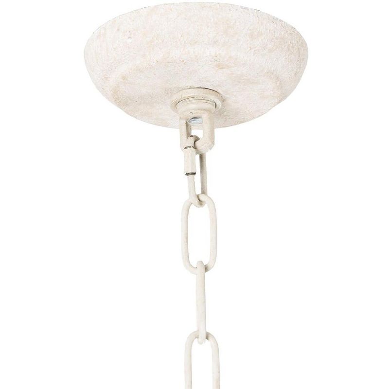 Mark & Day Streamwood 30"H x 23"W x 23"D Traditional Ivory Ceiling Lights, 3 of 5